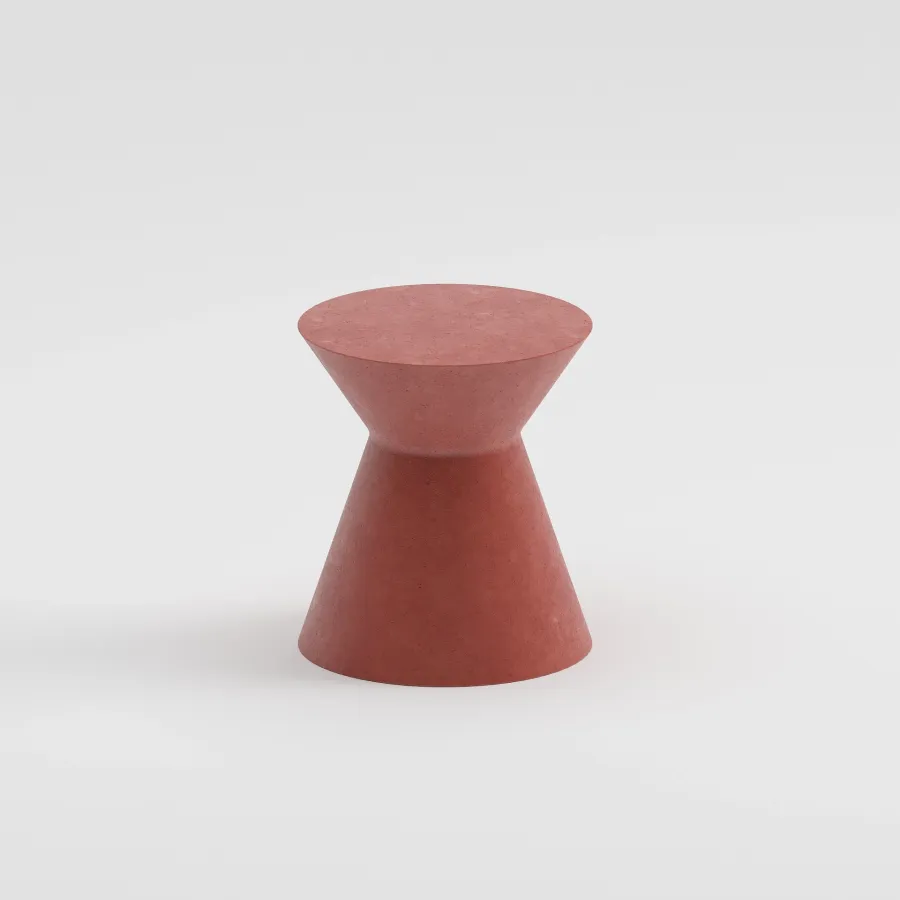 LEKA Side Table | Terracotta