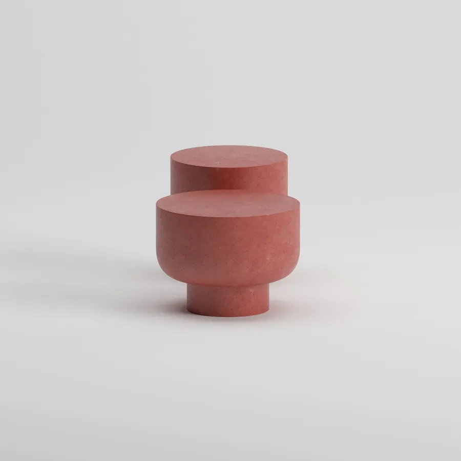 LILAC Coffe Table Set | Terracotta