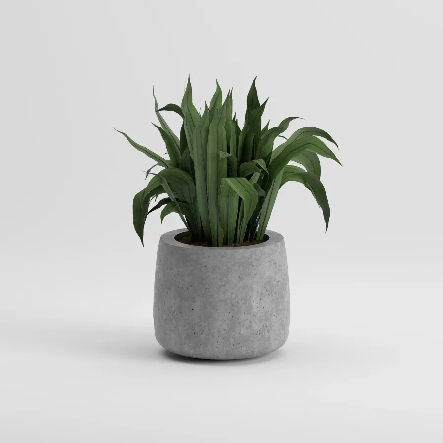LOTUS Small Saksı | Gri