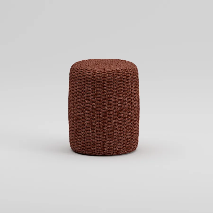 MUFFIN Pouf | Terracotta