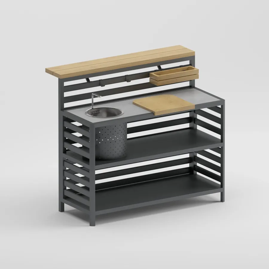 NUBO Outdoor Kitchen | Antrasit