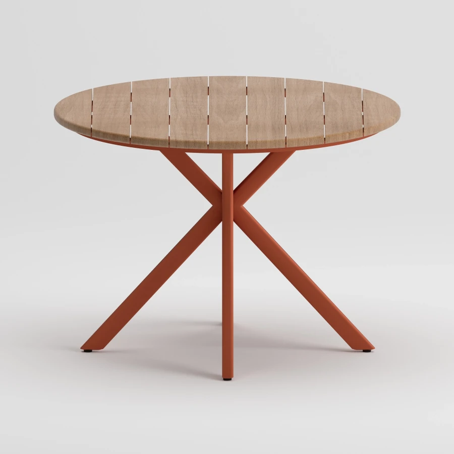 NOVA Q120 Table | Terracotta