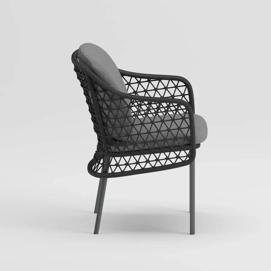 PUCCINI Bar Chair | Anthracite