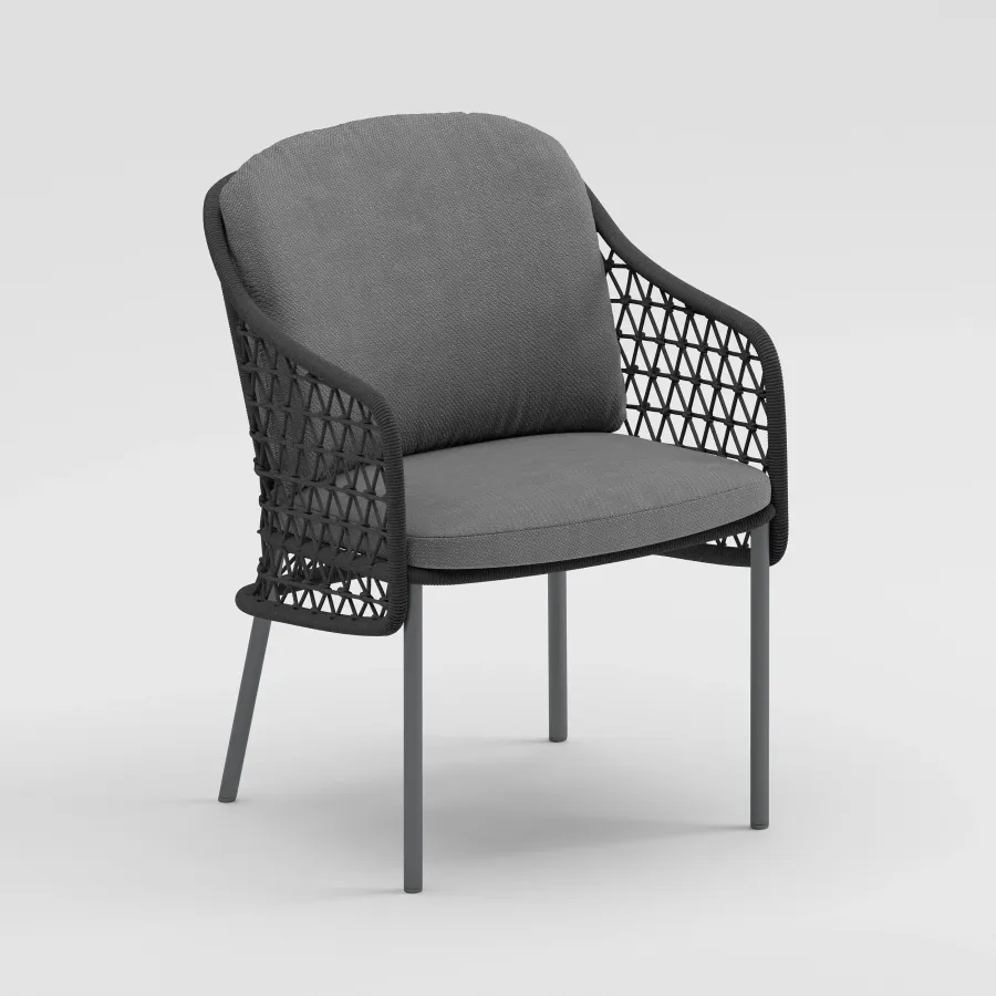 PUCCINI Bar Chair | Anthracite