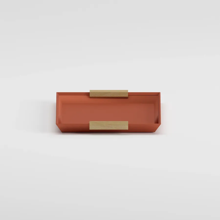 QUATRO Tray | Terracotta