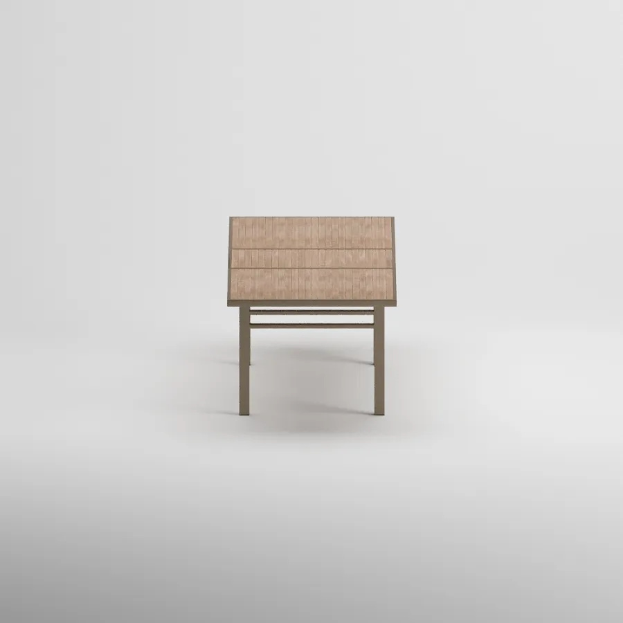 SEUL 6 Seater Extendable Table | Taupe
