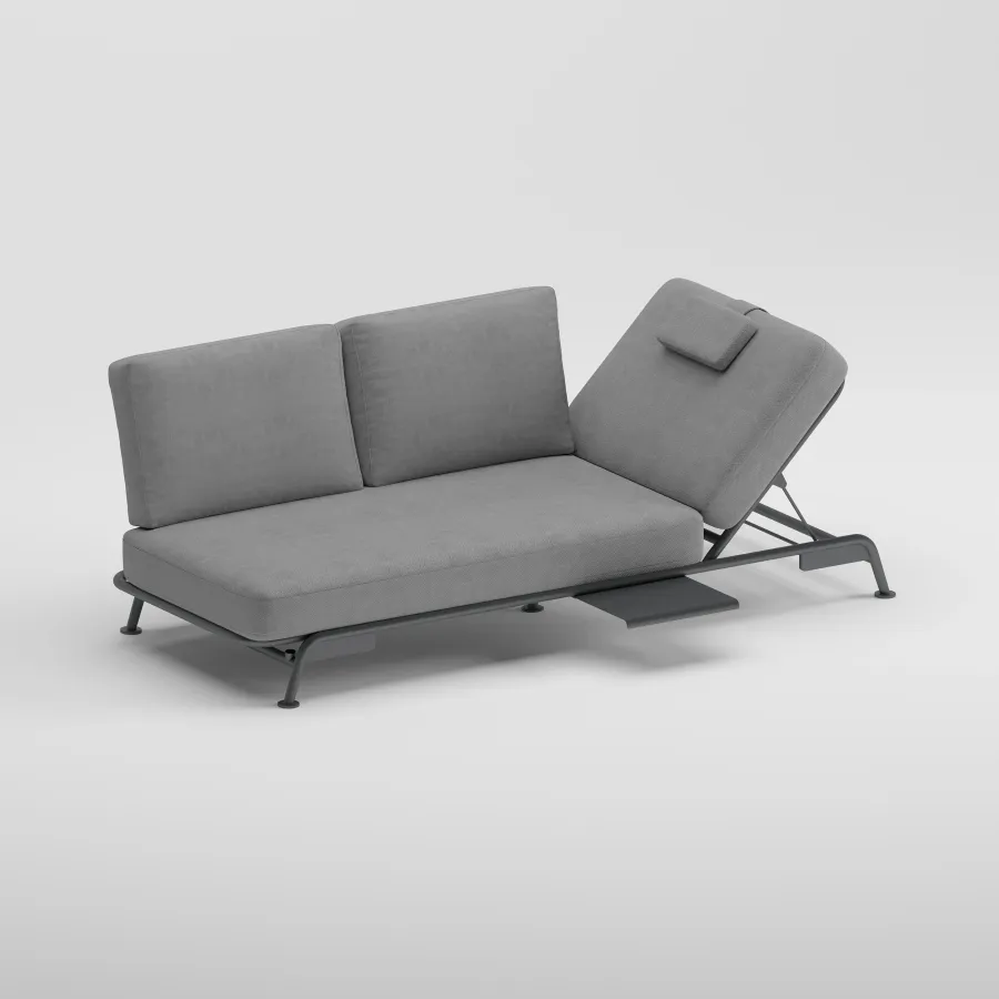 SUNSET Sofa | Anthracite