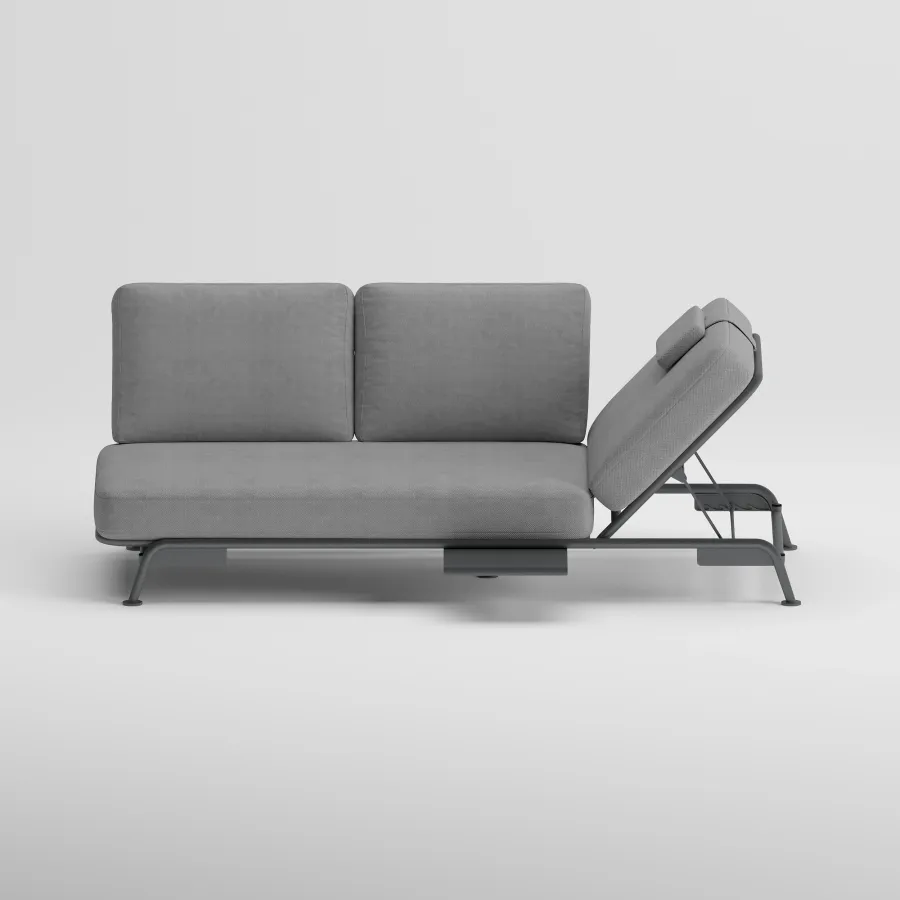 SUNSET Sofa | Anthracite