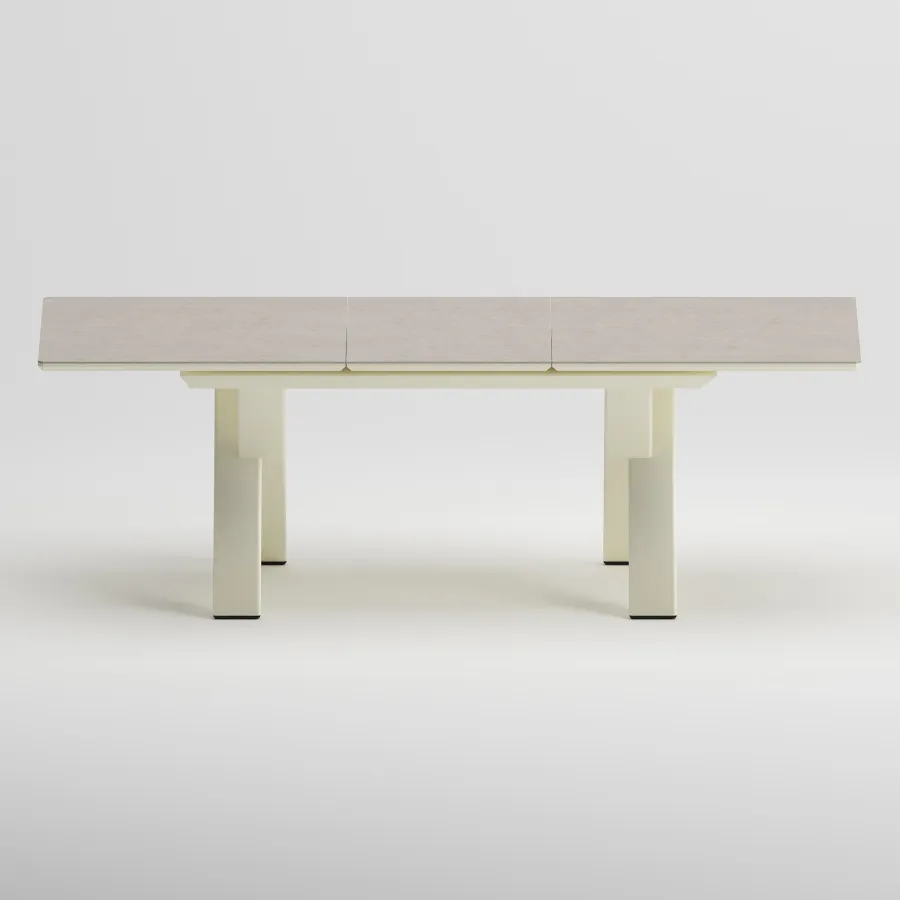 SYLVA 6 Seater Extendable Table | Frozen