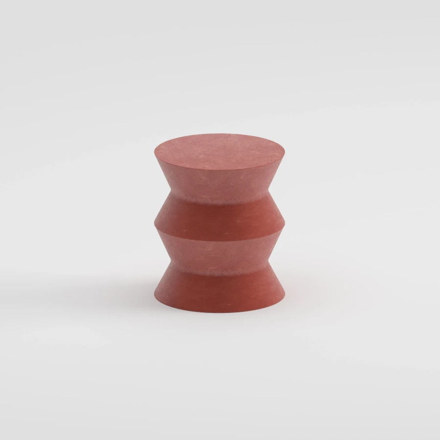 TRIO Side Table | Terracotta