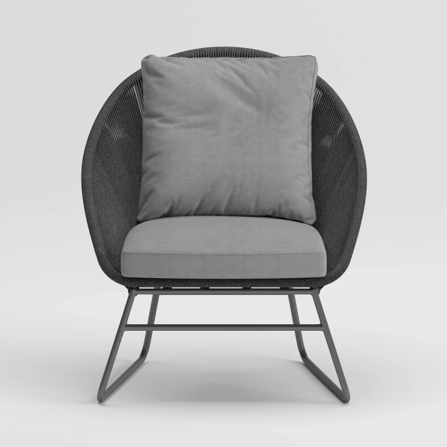 TUKA Living Chair | Anthracite