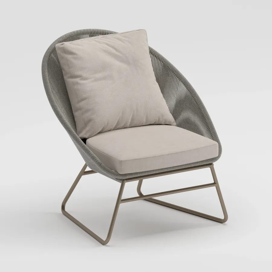 TUKA Living Chair | Taupe