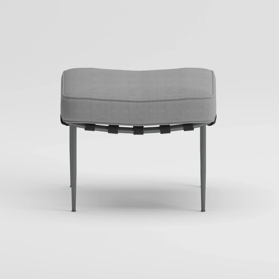 Y TYPE Pouf | Anthracite