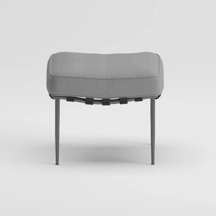 Y TYPE Pouf | Anthracite