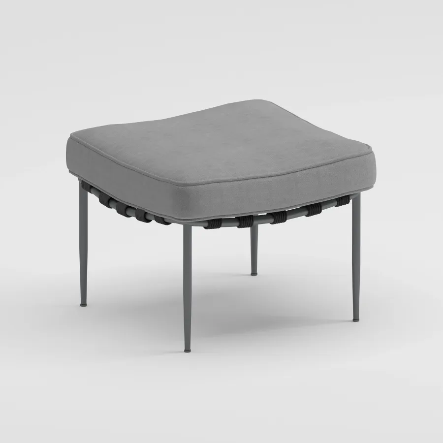 Y TYPE Pouf | Anthracite