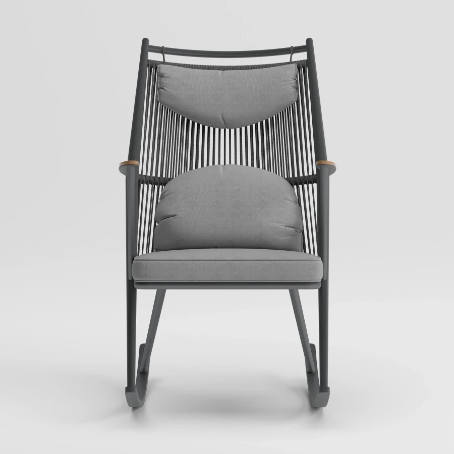 Y TYPE Rocking Chair | Anthracite