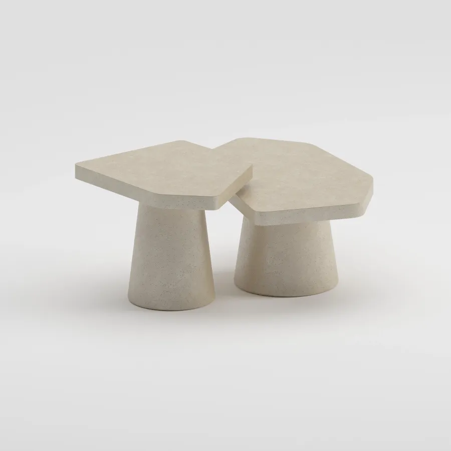 ZURI Coffee Table Set | Frozen
