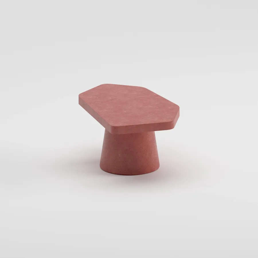 ZURI Small Coffee Table | Terracotta