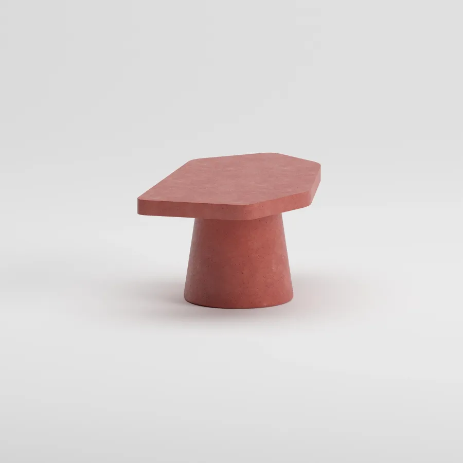 ZURI Small Coffee Table | Terracotta
