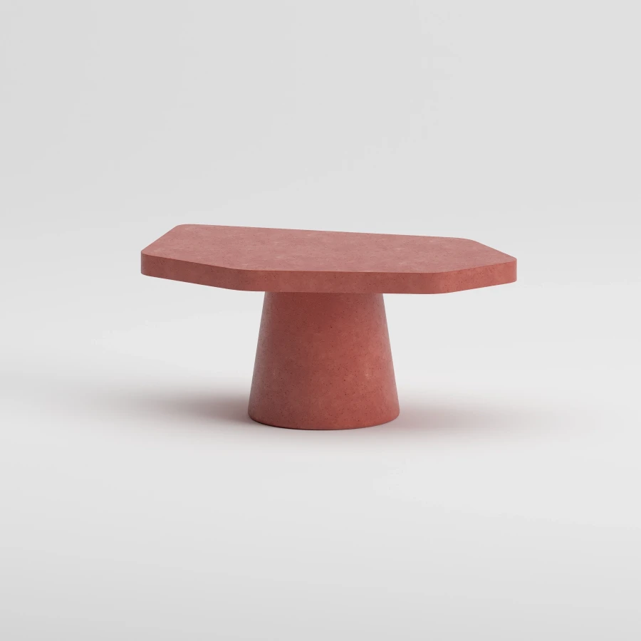 ZURI Small Coffee Table | Terracotta
