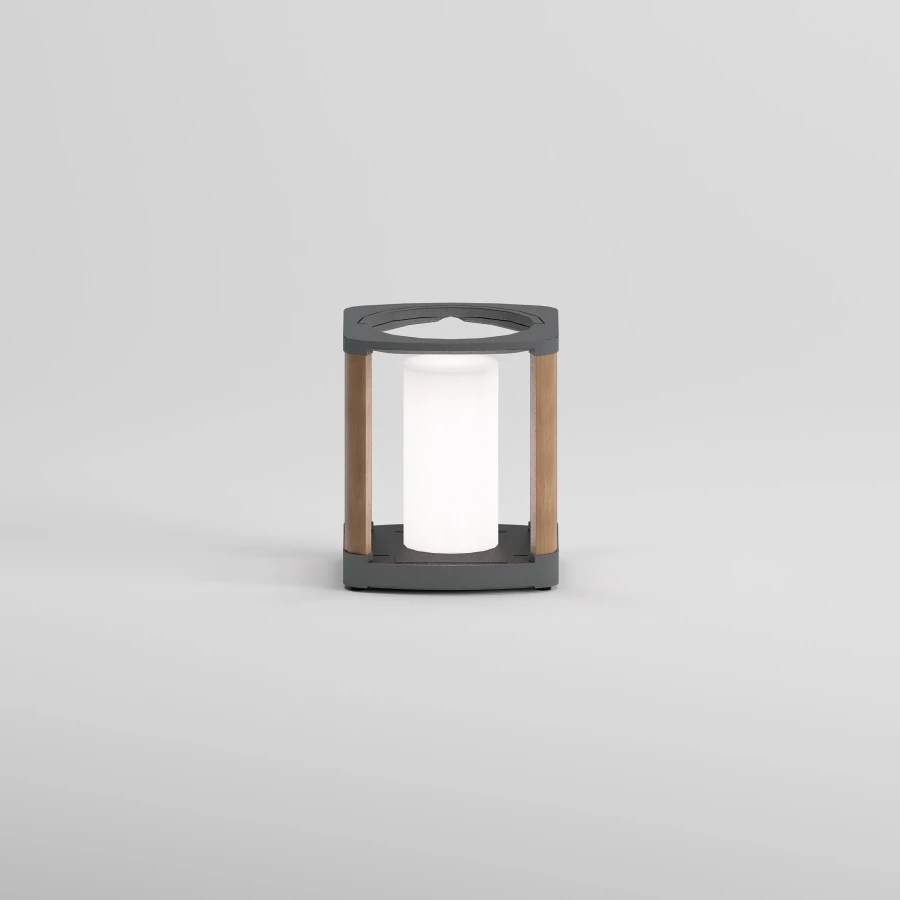 AURORA Small Solar Lighting | Anthracite