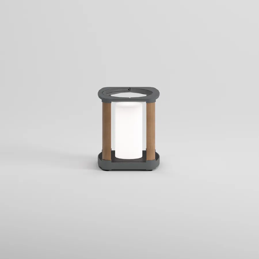 AURORA Small Solar Lighting | Anthracite