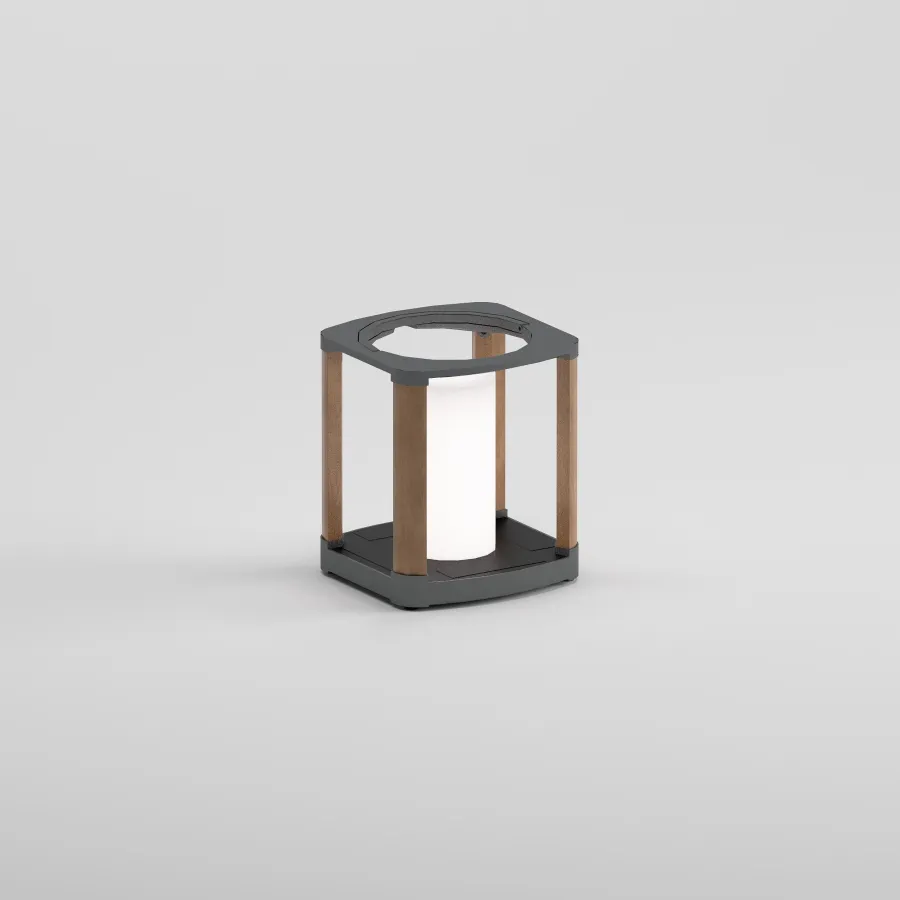 AURORA Small Solar Lighting | Anthracite