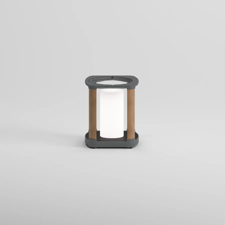 AURORA Small Solar Lighting | Anthracite
