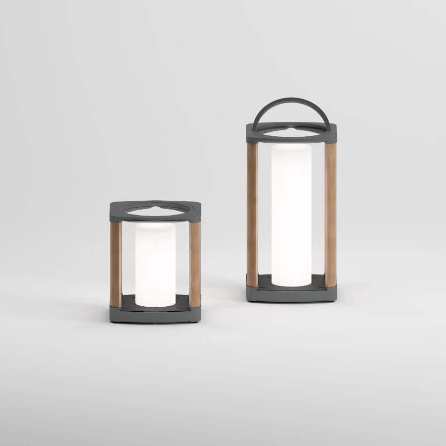AURORA Solar Lighting Set | Anthracite