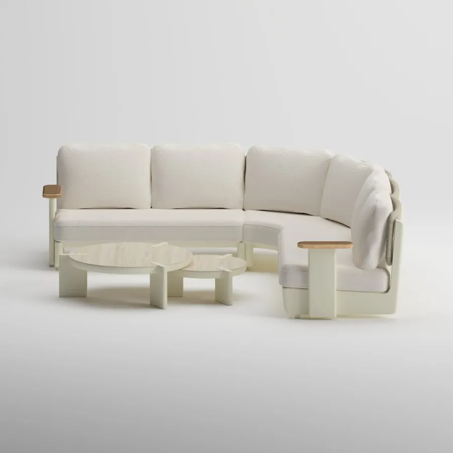 AVENA Corner Seat Group | Frozen