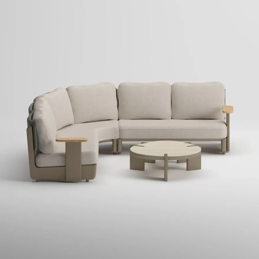 AVENA Corner Seat Group | Taupe