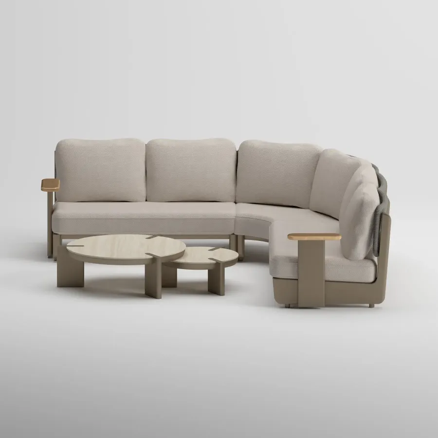 AVENA Corner Seat Group | Taupe