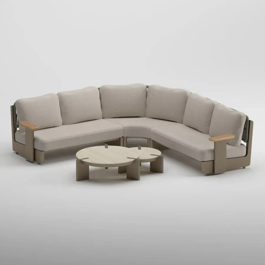 AVENA Corner Seat Group | Taupe