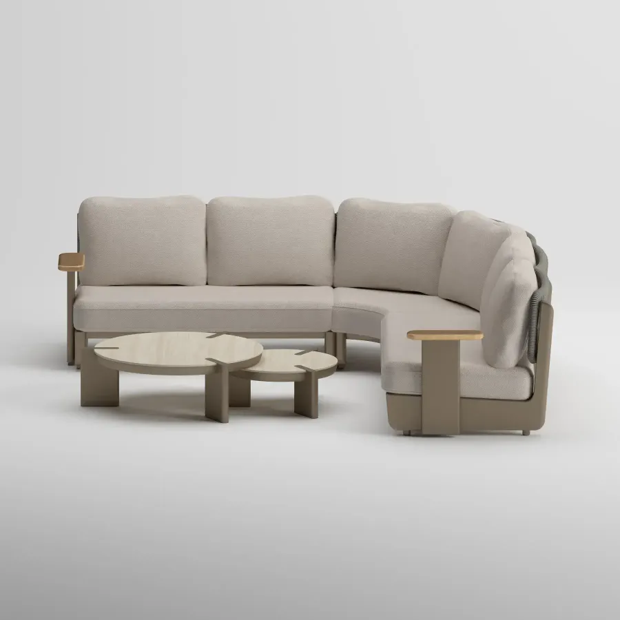 AVENA Corner Seat Group | Taupe