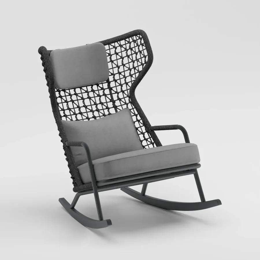 BANYAN Rocking Chair | Anthracite