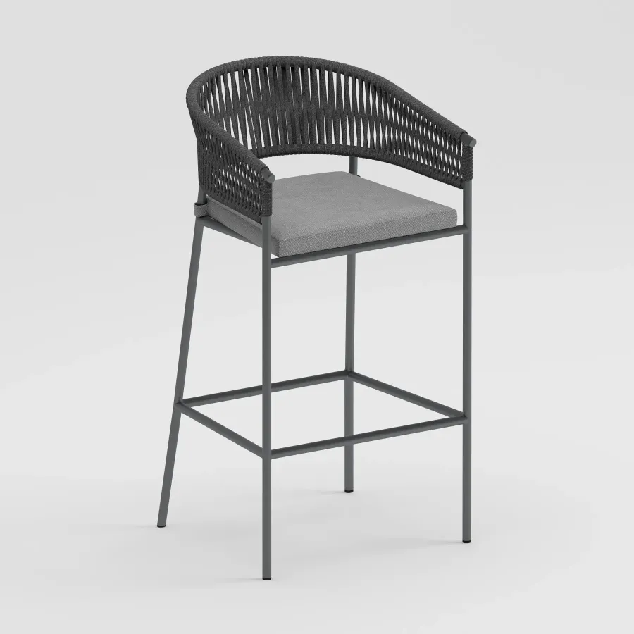 BERLIN Bar Chair | Anthracite