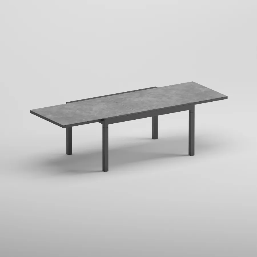 BONDI 6 Seater Extendable Table | Anthracite