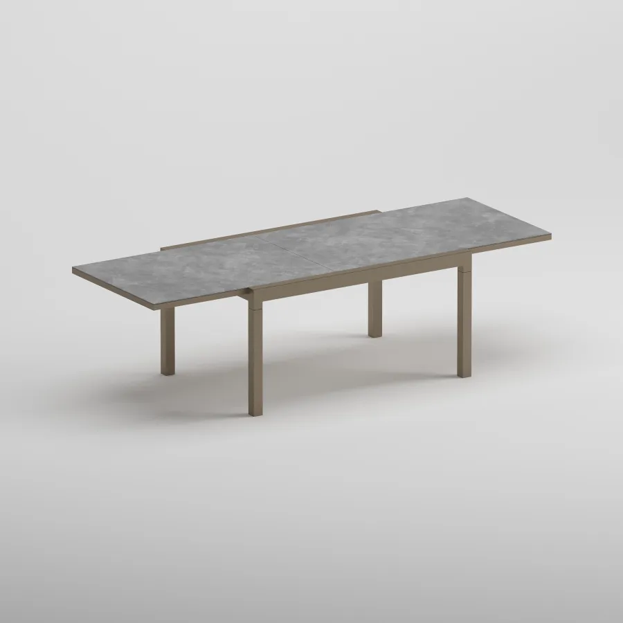 BONDI 6 Seater Extendable Table | Taupe