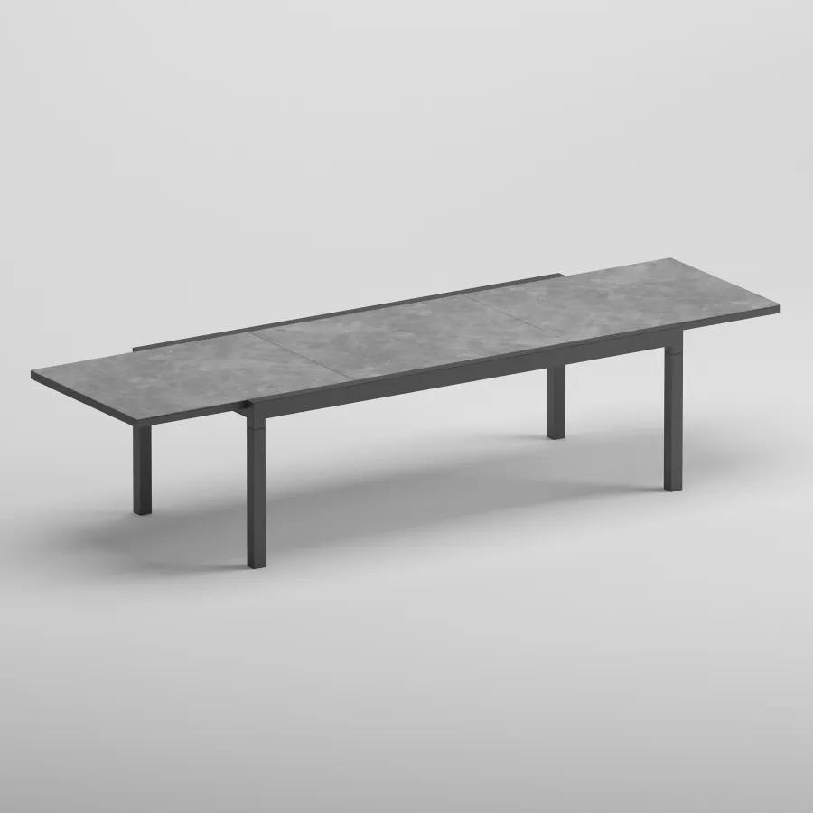 BONDI 8 Seater Extendable Table | Anthracite