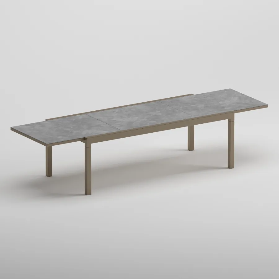 BONDI 8 Seater Extendable Table | Taupe