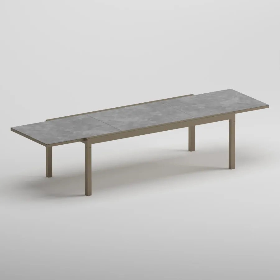 BONDI 8 Seater Extendable Table | Taupe