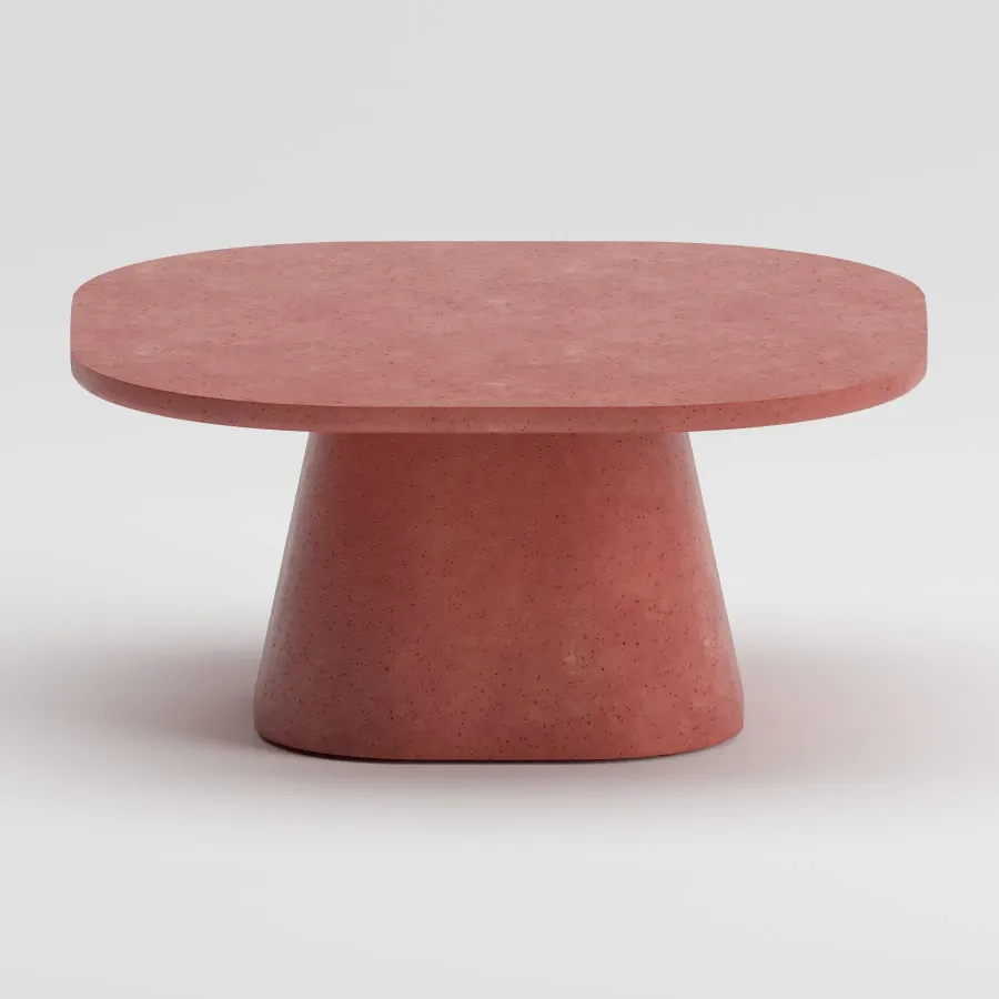 CALY Small Coffee Table | Terracotta