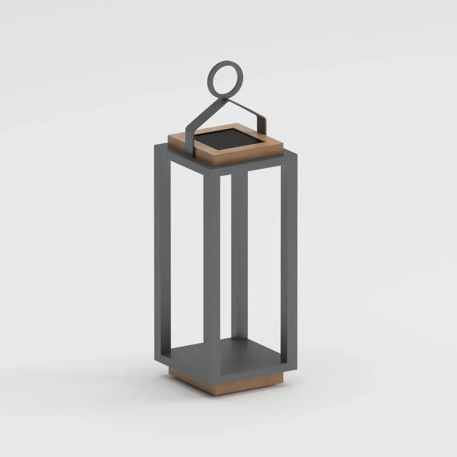 COCO Regular Solar Lighting | Anthracite