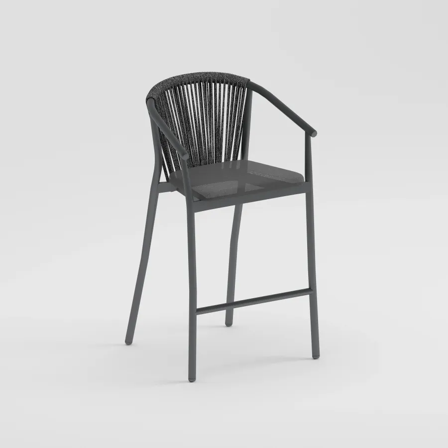 COMO Bar Chair | Anthracite