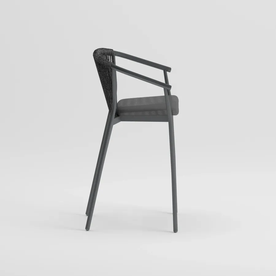 COMO Bar Chair | Anthracite