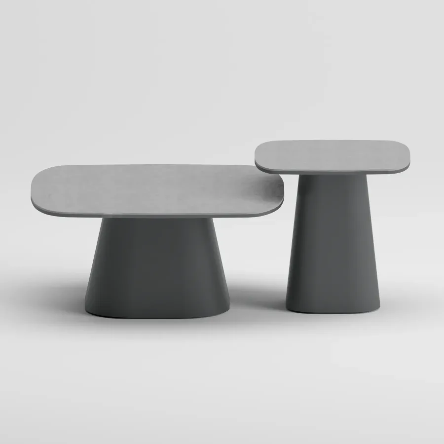 CONE Coffee Table Set | Anthracite