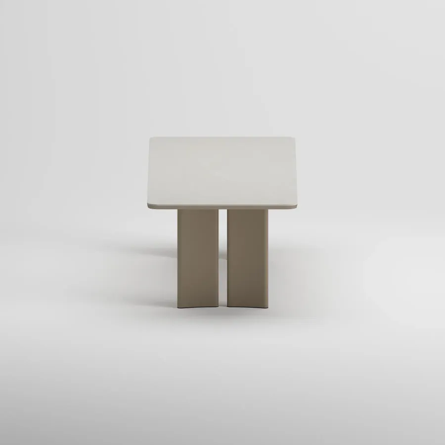 CORA 8 Seater Table | Taupe