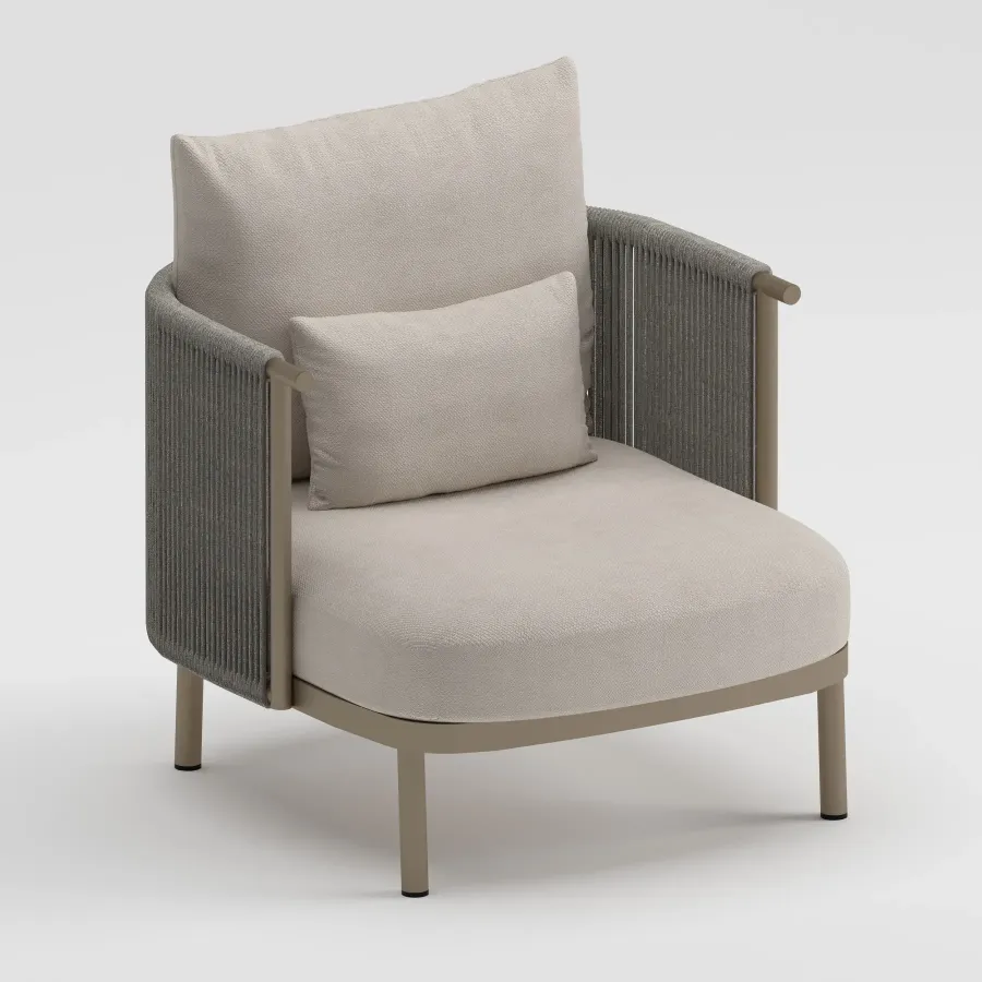 CORA Living Chair | Taupe