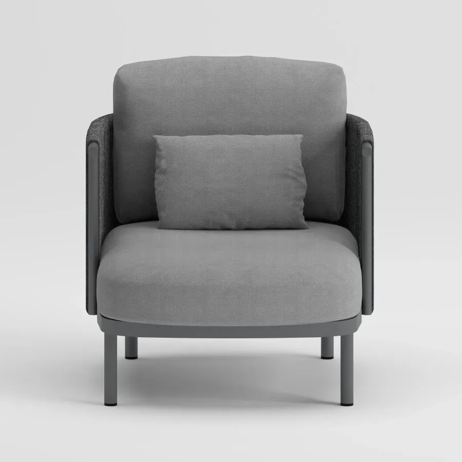 CORA Living Chair | Anthracite