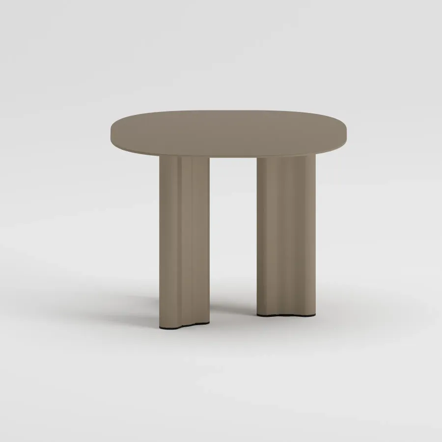 CORA Regular Side Table | Taupe